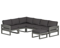 Thumbnail for Trex Eastport 6-Piece Sectional with Ottoman