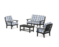 Thumbnail for Trex Cape Cod 4-Piece Deep Seating Set with Loveseat
