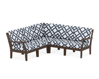 Thumbnail for Trex Yacht Club Modular 5-Piece Deep Seating Set