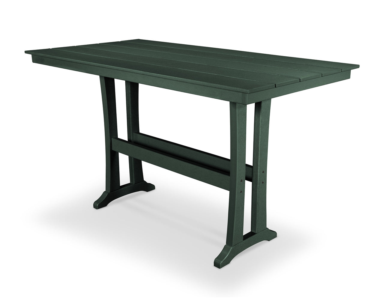 Trex Farmhouse Trestle 37" x 72" Bar Table