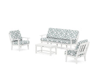 Thumbnail for Trex Cape Cod 4-Piece Deep Seating Set with Sofa