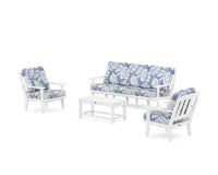 Thumbnail for Trex Cape Cod 4-Piece Deep Seating Set with Sofa
