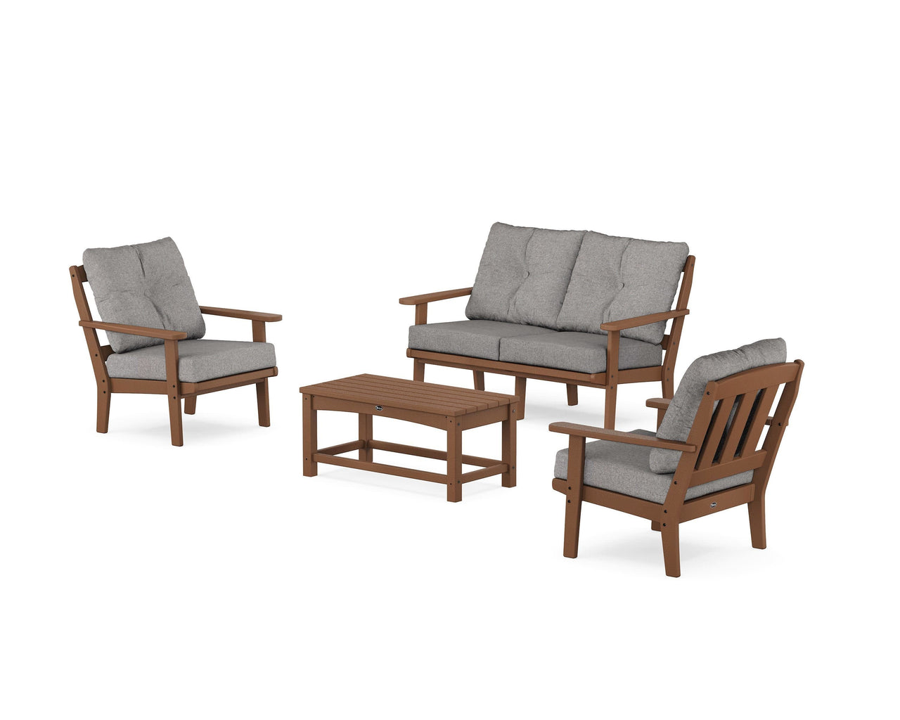 Trex Cape Cod 4-Piece Deep Seating Set with Loveseat