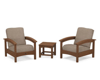 Thumbnail for Trex Rockport Club 3-Piece Deep Seating Conversation Set