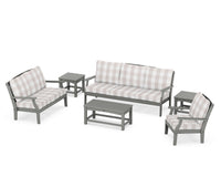 Thumbnail for Trex Yacht Club 6-Piece Deep Seating Set