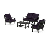 Thumbnail for Trex Cape Cod 4-Piece Deep Seating Set with Loveseat