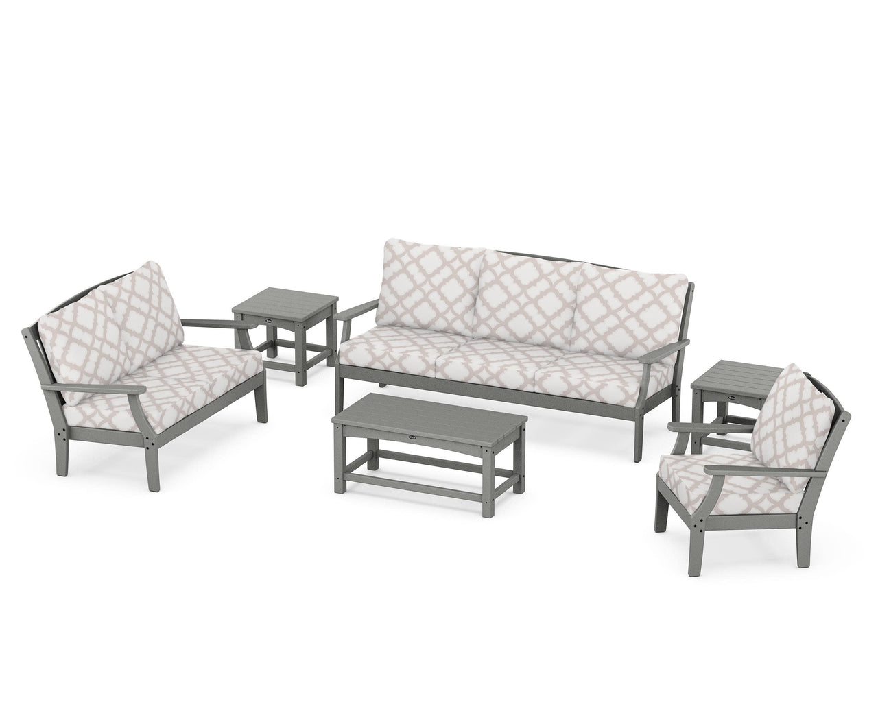 Trex Yacht Club 6-Piece Deep Seating Set