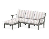 Thumbnail for Trex Yacht Club Modular 4-Piece Deep Seating Set with Ottoman