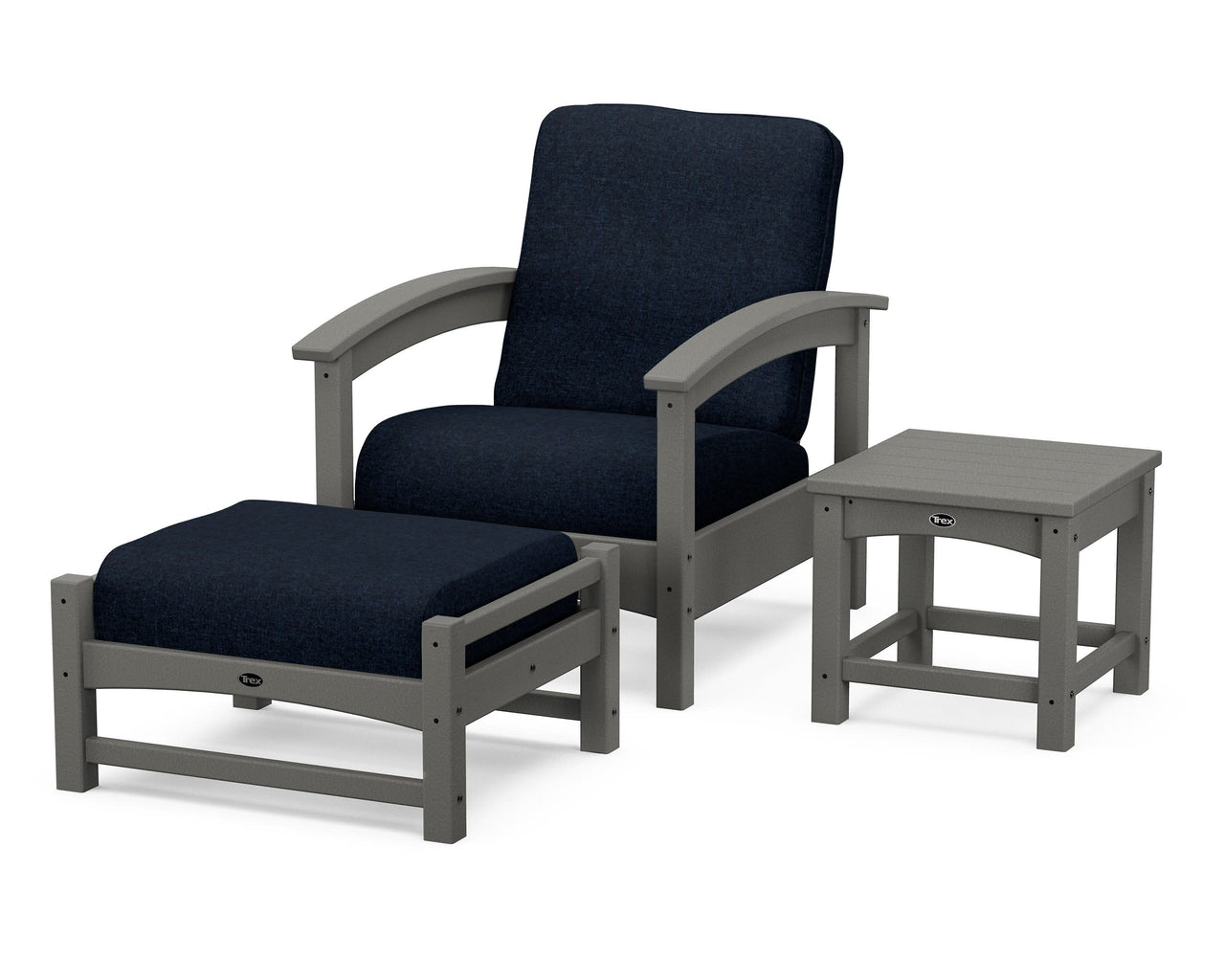 Trex Rockport 3-Piece Deep Seating Set