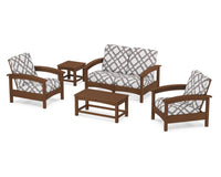 Thumbnail for Trex Rockport Club 6-Piece Deep Seating Conversation Set