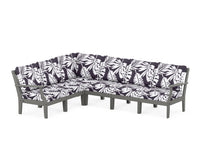 Thumbnail for Trex Yacht Club Modular 6-Piece Deep Seating Set