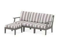 Thumbnail for Trex Yacht Club Modular 4-Piece Deep Seating Set with Ottoman