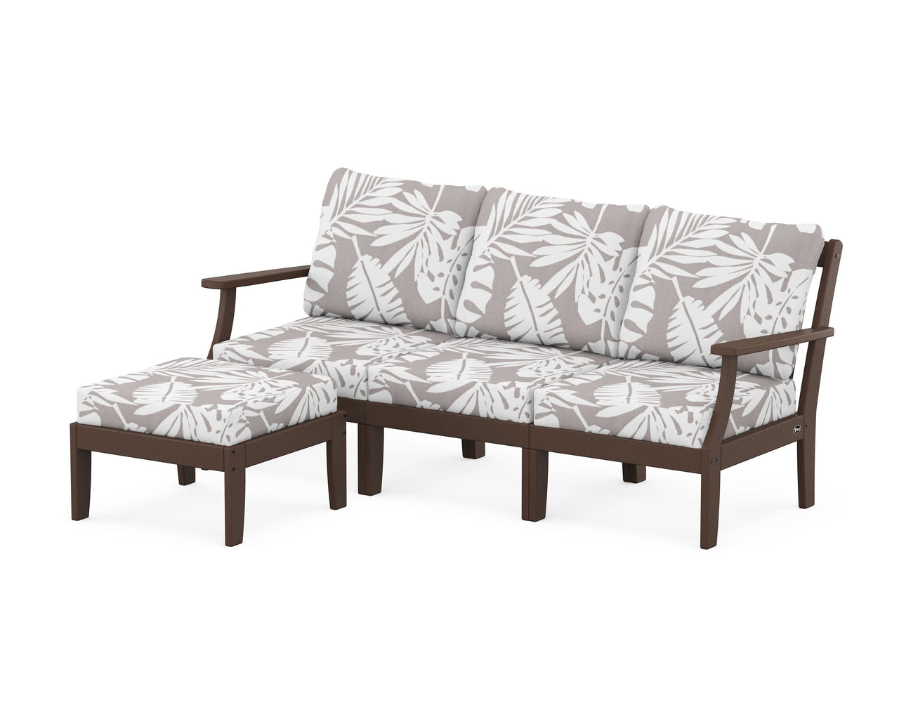 Trex Yacht Club Modular 4-Piece Deep Seating Set with Ottoman