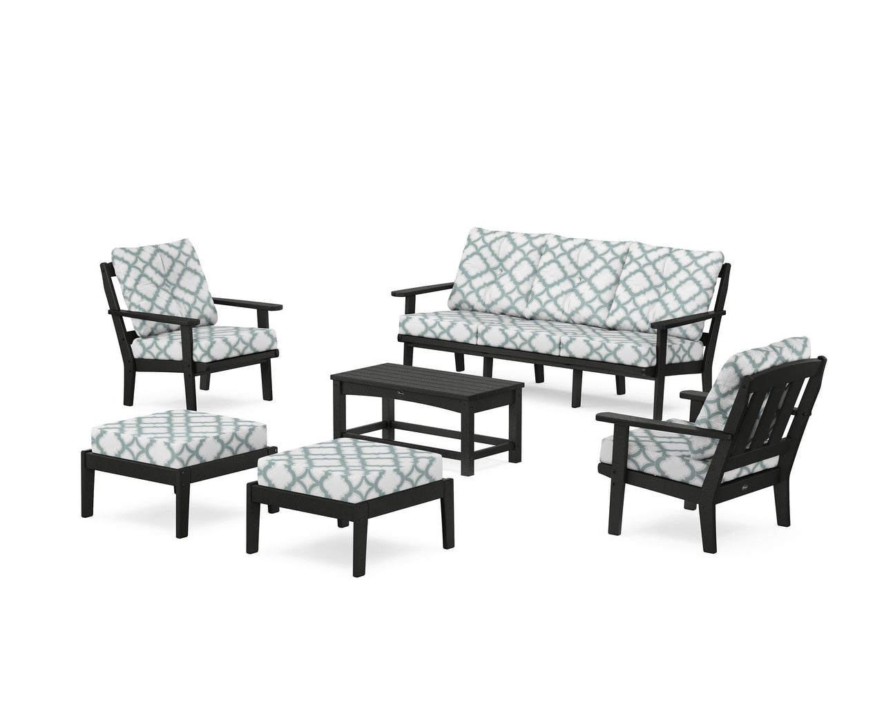 Trex Cape Cod 6-Piece Lounge Sofa Set