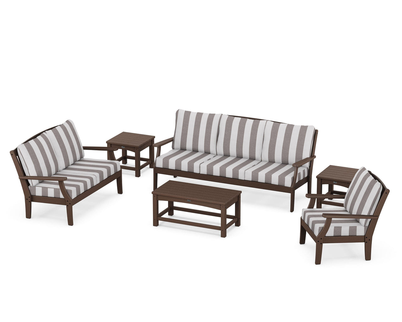 Trex Yacht Club 6-Piece Deep Seating Set