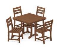 Thumbnail for Trex Monterey Bay 5-Piece Farmhouse Trestle Side Chair Dining Set