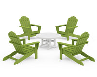 Thumbnail for Trex 5-Piece Monterey Bay Oversized Adirondack Chair Conversation Group