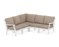 Thumbnail for Trex Yacht Club Modular 5-Piece Deep Seating Set