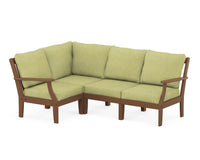 Thumbnail for Trex Yacht Club Modular 4-Piece Deep Seating Set