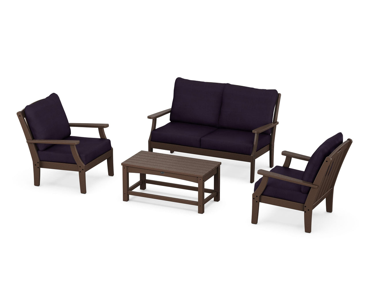 Trex Yacht Club 4-Piece Deep Seating Chair Set