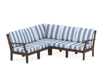 Thumbnail for Trex Yacht Club Modular 5-Piece Deep Seating Set