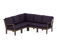 Thumbnail for Trex Yacht Club Modular 5-Piece Deep Seating Set
