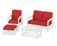 Thumbnail for Trex Rockport 4-Piece Deep Seating Conversation Group
