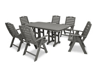 Thumbnail for Trex Yacht Club Highback 7-Piece Dining Set