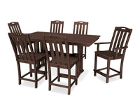 Thumbnail for Trex Yacht Club 7-Piece Farmhouse Trestle Counter Set