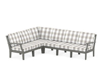Thumbnail for Trex Yacht Club Modular 6-Piece Deep Seating Set