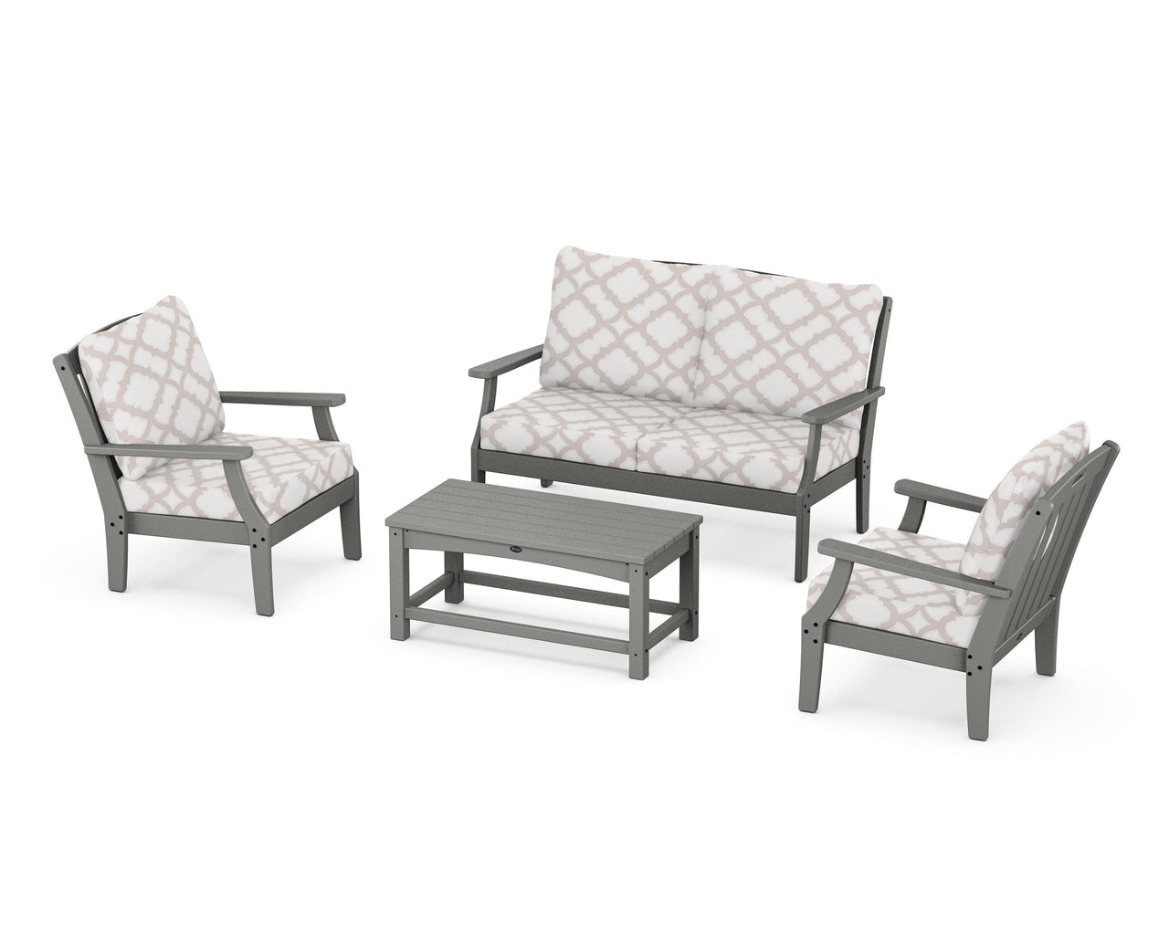 Trex Yacht Club 4-Piece Deep Seating Chair Set