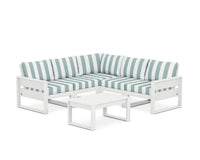 Thumbnail for Trex Eastport 6-Piece Deep Seating Sectional + Coffee Table Set