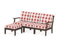 Thumbnail for Trex Yacht Club Modular 4-Piece Deep Seating Set with Ottoman