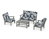 Thumbnail for Trex Yacht Club 4-Piece Deep Seating Chair Set