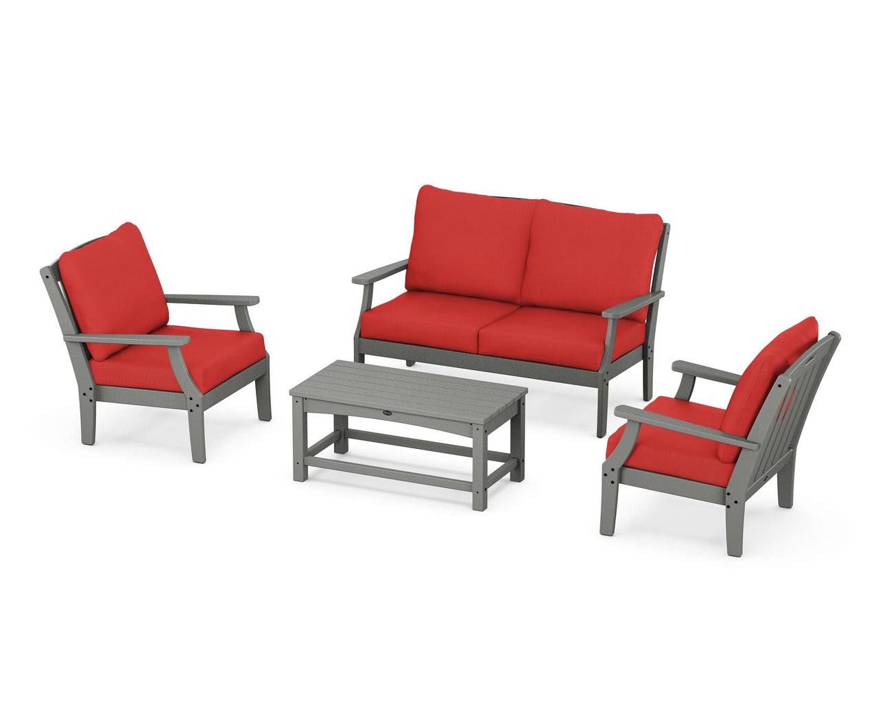 Trex Yacht Club 4-Piece Deep Seating Chair Set