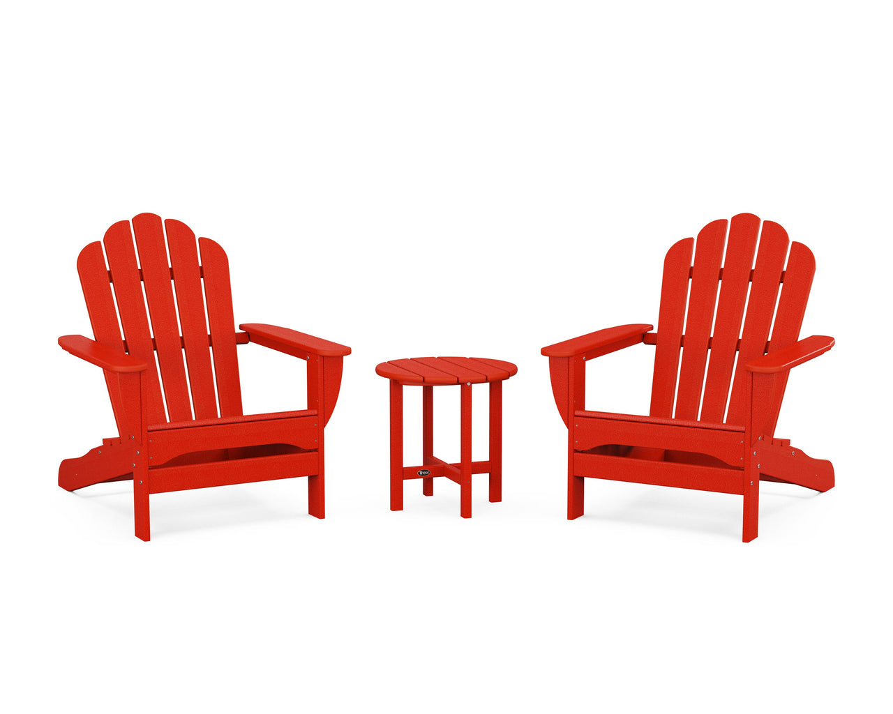 Trex 3-Piece Monterey Bay Oversized Adirondack Set