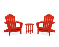 Thumbnail for Trex 3-Piece Monterey Bay Oversized Adirondack Set