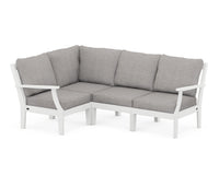 Thumbnail for Trex Yacht Club Modular 4-Piece Deep Seating Set