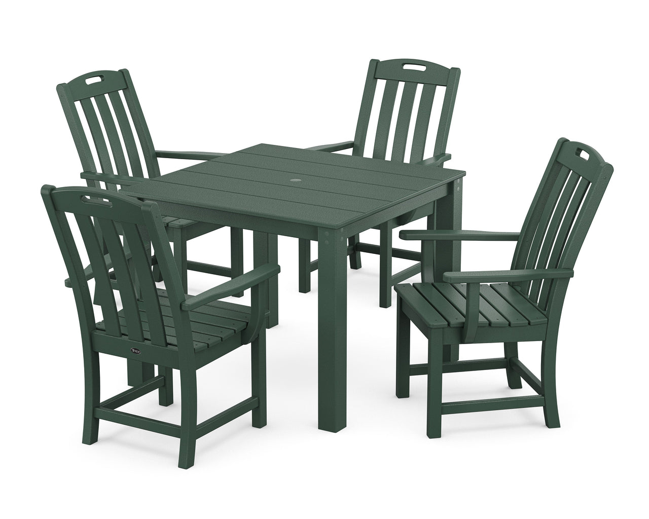 Trex Yacht Club 5-Piece Parsons Dining Set