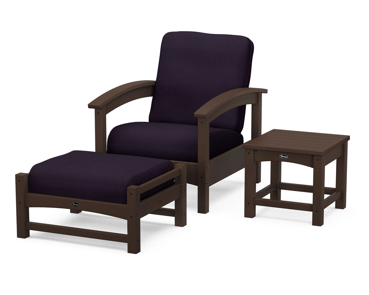 Trex Rockport 3-Piece Deep Seating Set