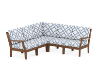 Thumbnail for Trex Yacht Club Modular 5-Piece Deep Seating Set