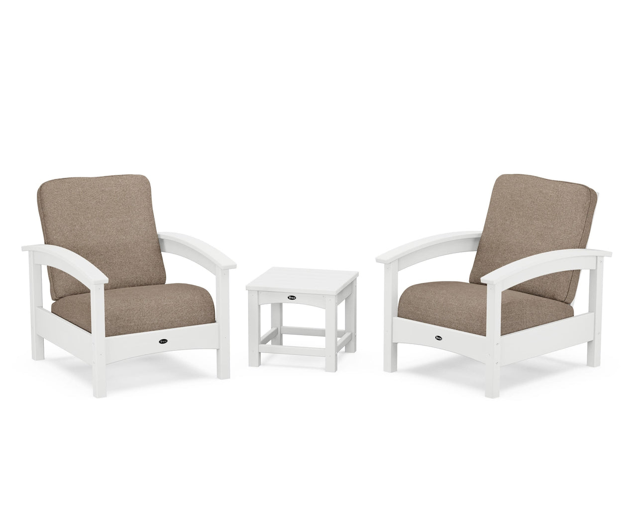 Trex Rockport Club 3-Piece Deep Seating Conversation Set