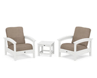 Thumbnail for Trex Rockport Club 3-Piece Deep Seating Conversation Set
