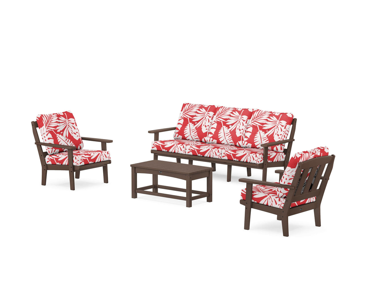 Trex Cape Cod 4-Piece Deep Seating Set with Sofa