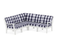 Thumbnail for Trex Yacht Club Modular 5-Piece Deep Seating Set