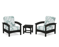 Thumbnail for Trex Rockport Club 3-Piece Deep Seating Conversation Set