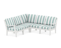 Thumbnail for Trex Yacht Club Modular 5-Piece Deep Seating Set