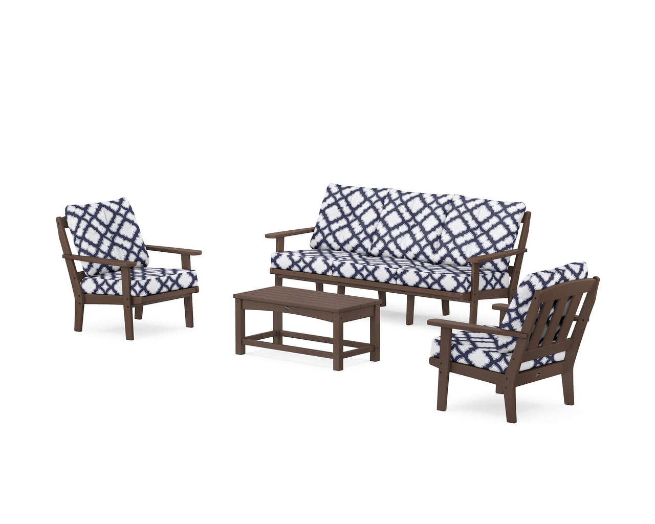 Trex Cape Cod 4-Piece Deep Seating Set with Sofa