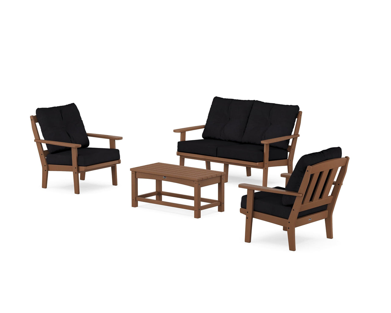 Trex Cape Cod 4-Piece Deep Seating Set with Loveseat