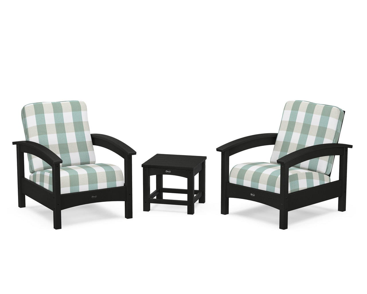Trex Rockport Club 3-Piece Deep Seating Conversation Set